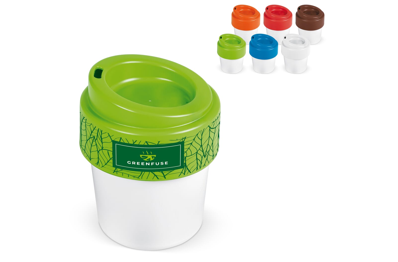 Koffiebeker Hot-but-cool met deksel 240ml - JEFFS. Merchandise