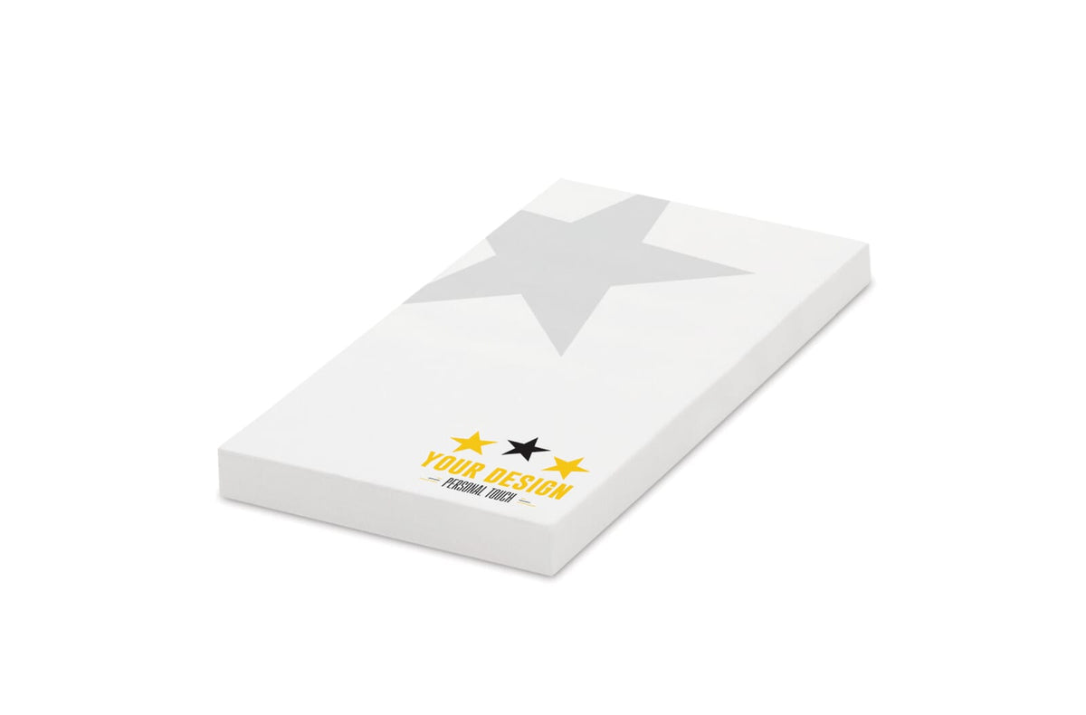 Memoblad 100 vellen 50x72mm - JEFFS. Merchandise
