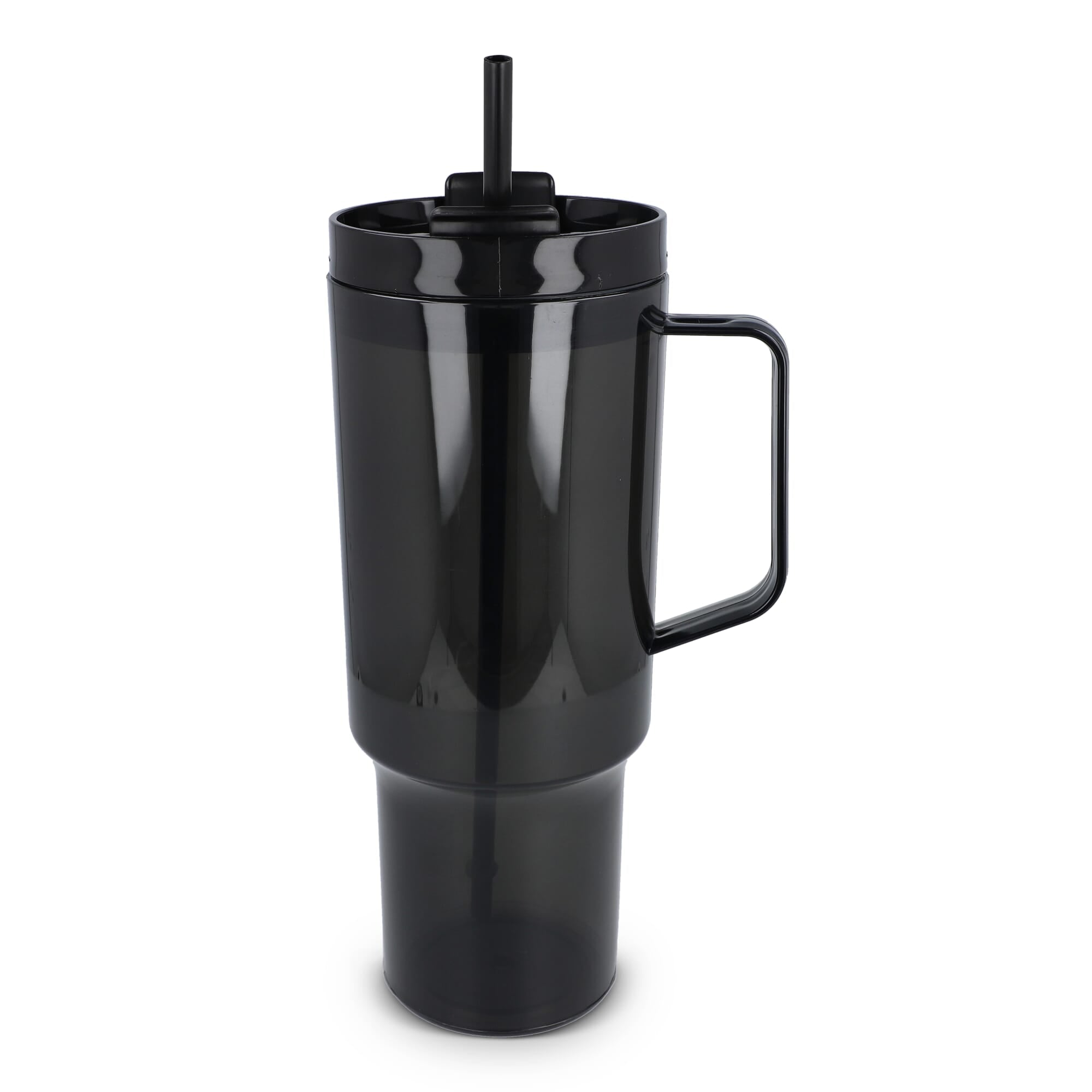 Miami beker met handvat Transparant 1.2 L R-PET - JEFFS. Merchandise