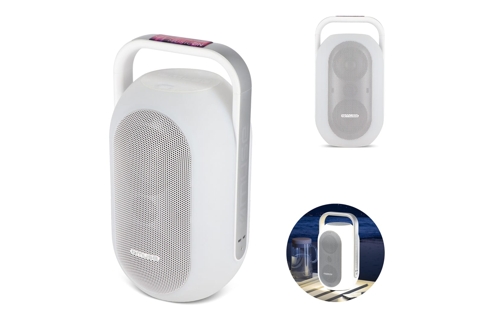 ML-625| Muse Ambient Light Bluetooth Speaker IPX4 - JEFFS. Merchandise