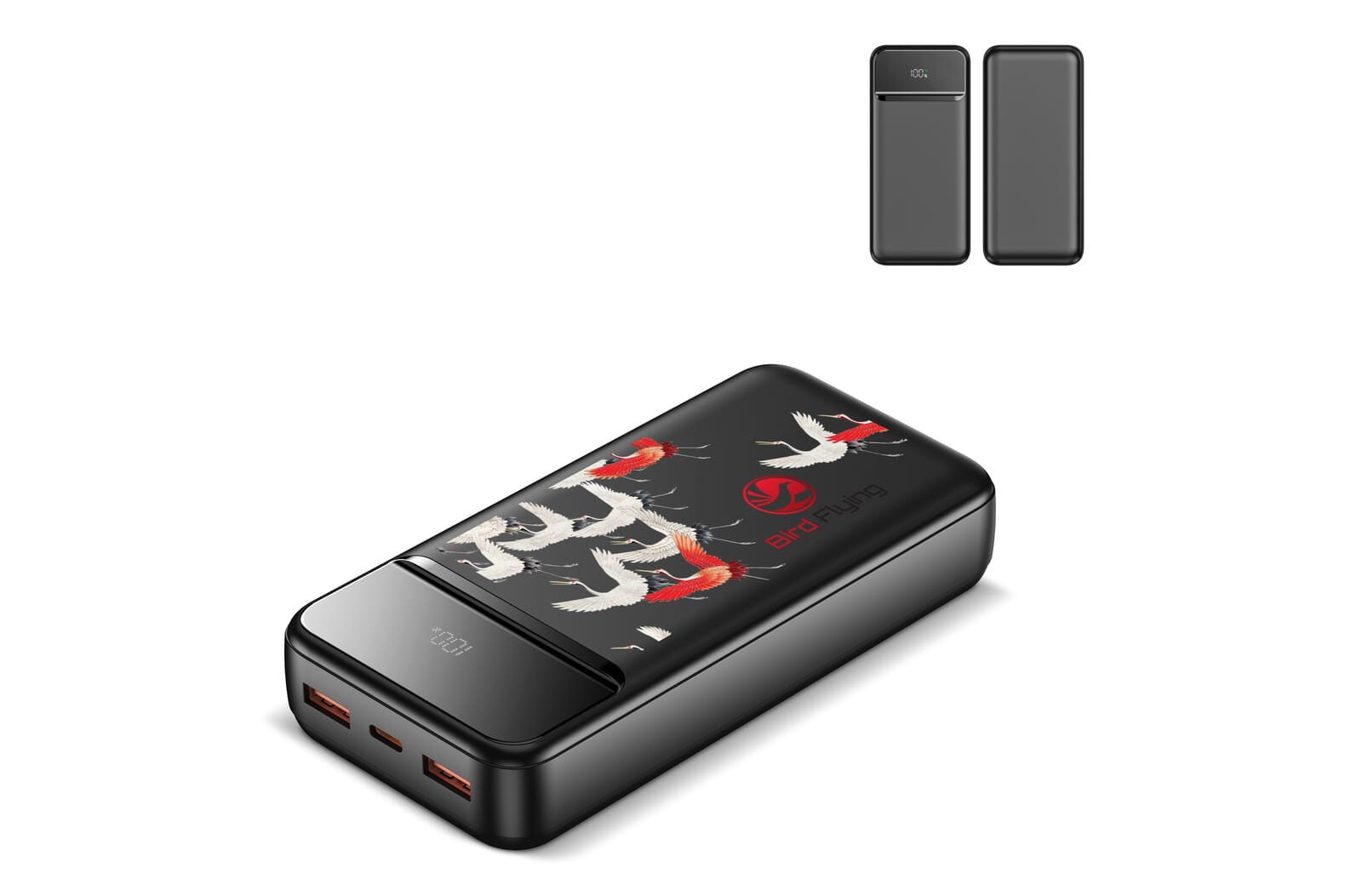 Nolu Powerbank met LED Display 20000 mAh - JEFFS. Merchandise