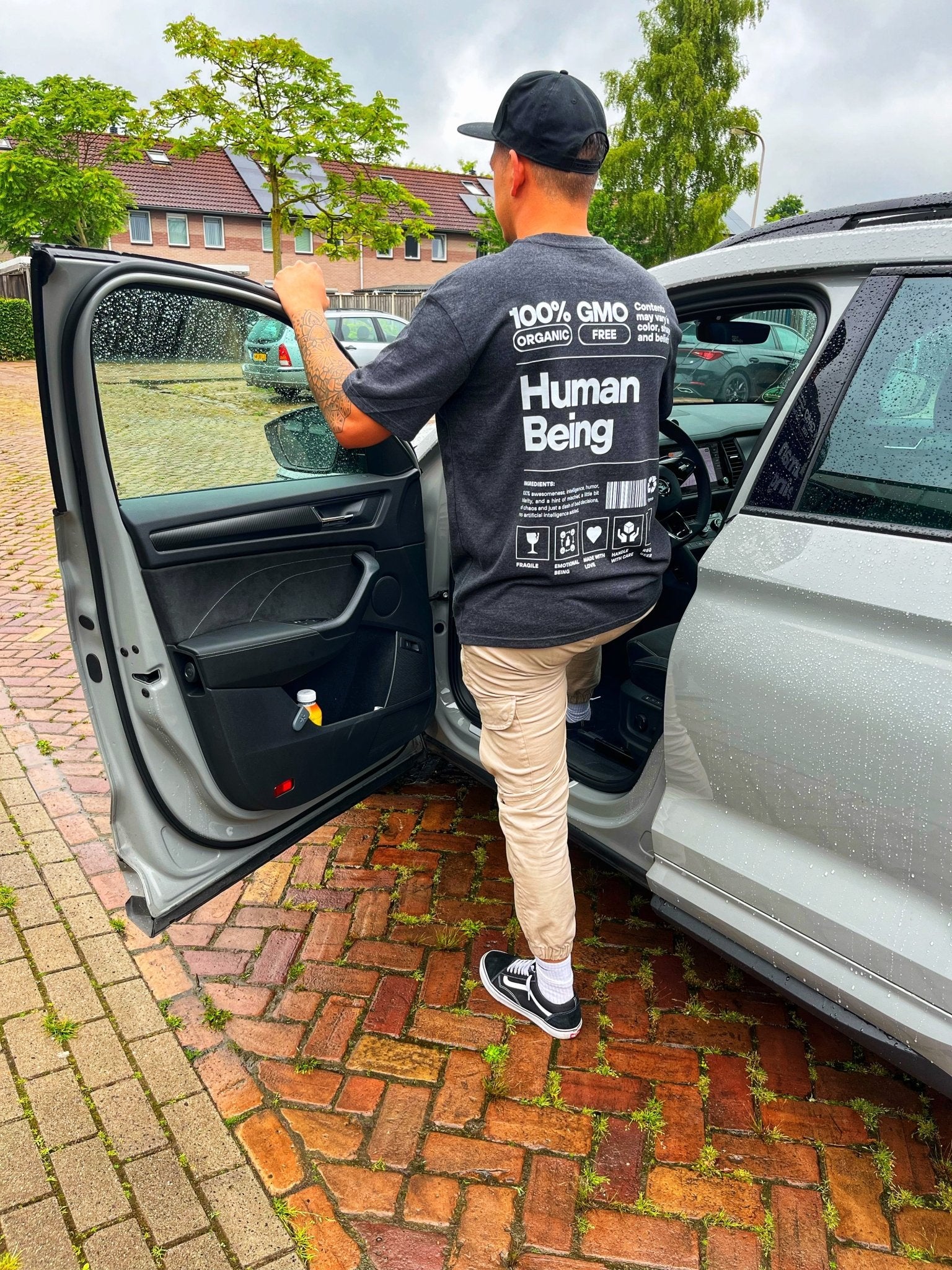 Oversized Tee - Human Being - Winkel van Katoen