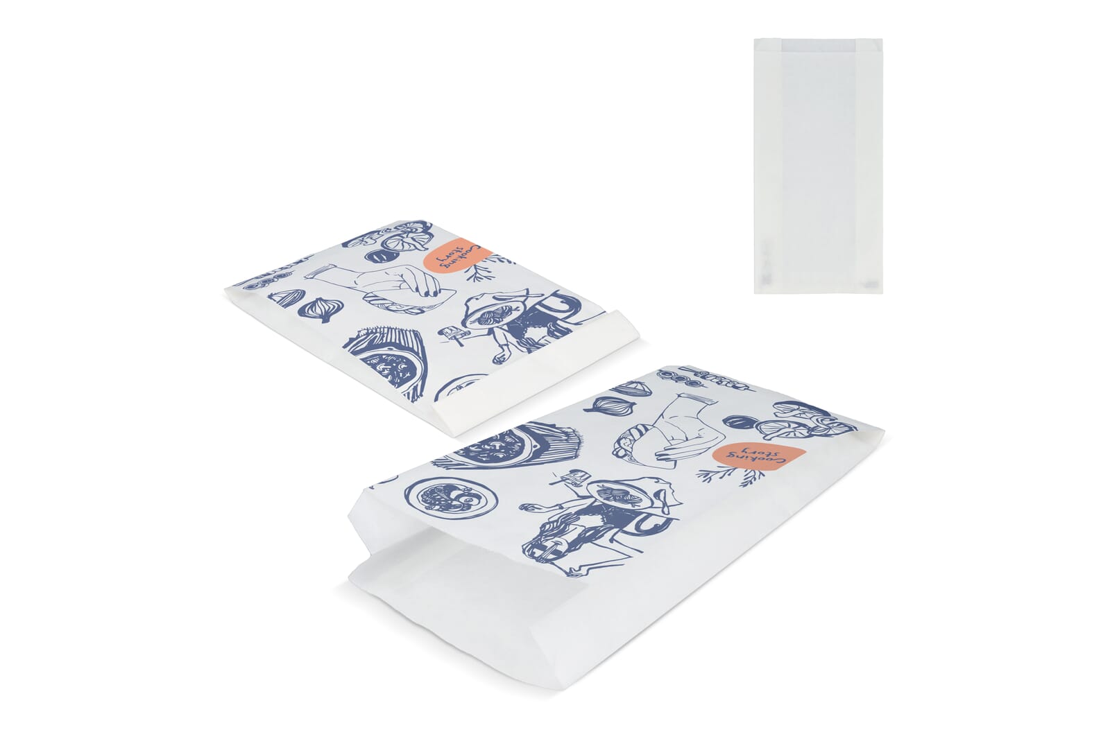 Papieren zak 50g/m² 15 x 7 x 36cm - JEFFS. Merchandise