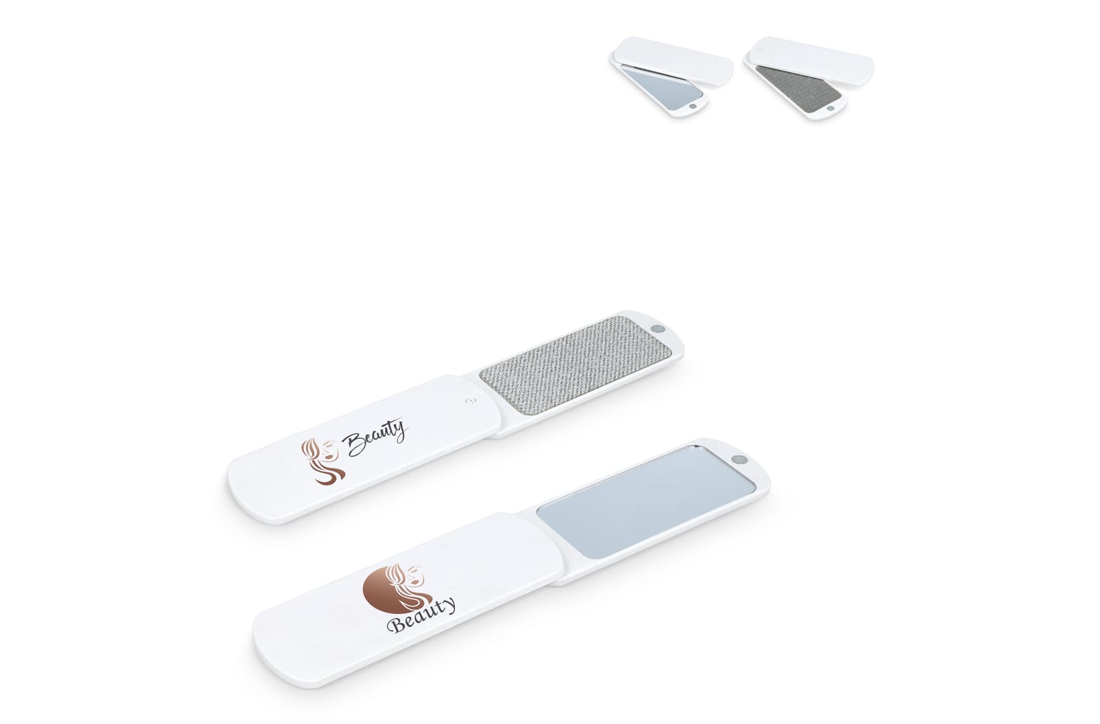 Pluisborstel met spiegel Kaiya - JEFFS. Merchandise