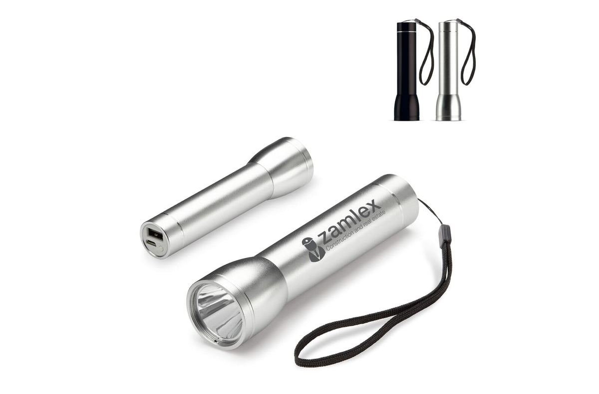 Powerbank zaklamp 2200mAh - JEFFS. Merchandise