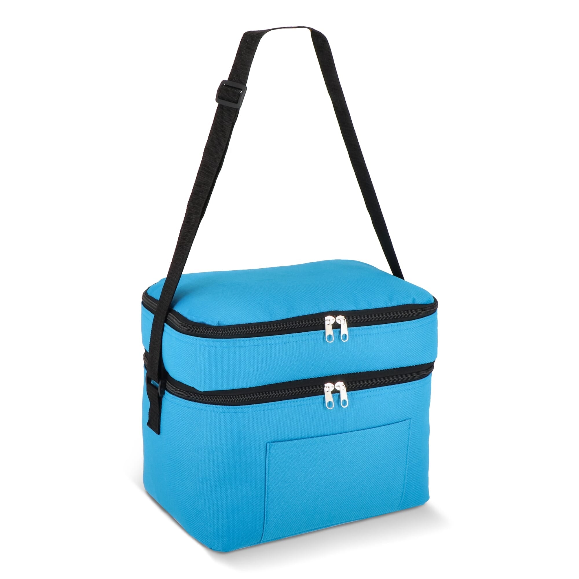 R - PET 600D koeltas met dubbele compartimenten, 30 x 20 x 24 cm, 12L - JEFFS. Merchandise