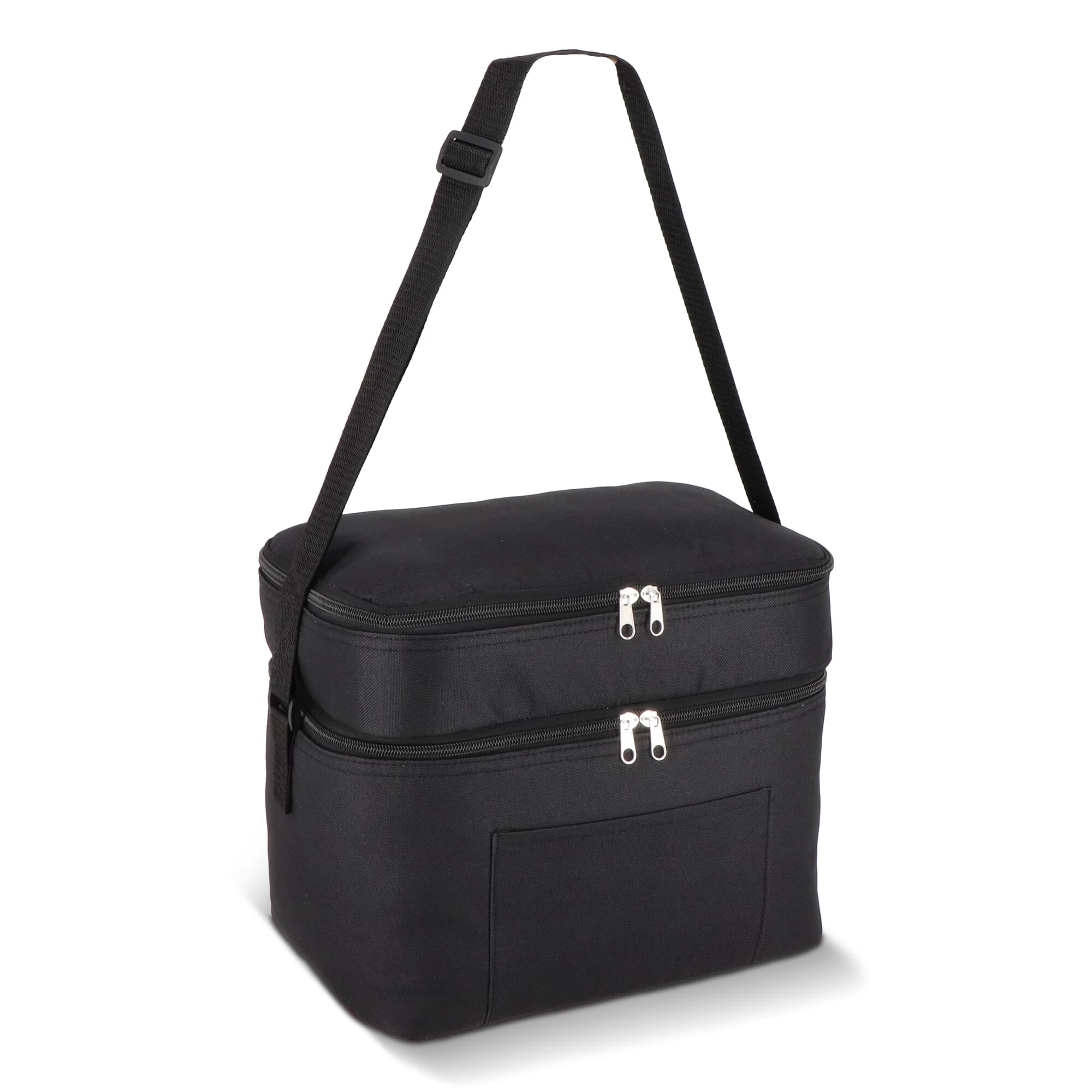 R - PET 600D koeltas met dubbele compartimenten, 30 x 20 x 24 cm, 12L - JEFFS. Merchandise