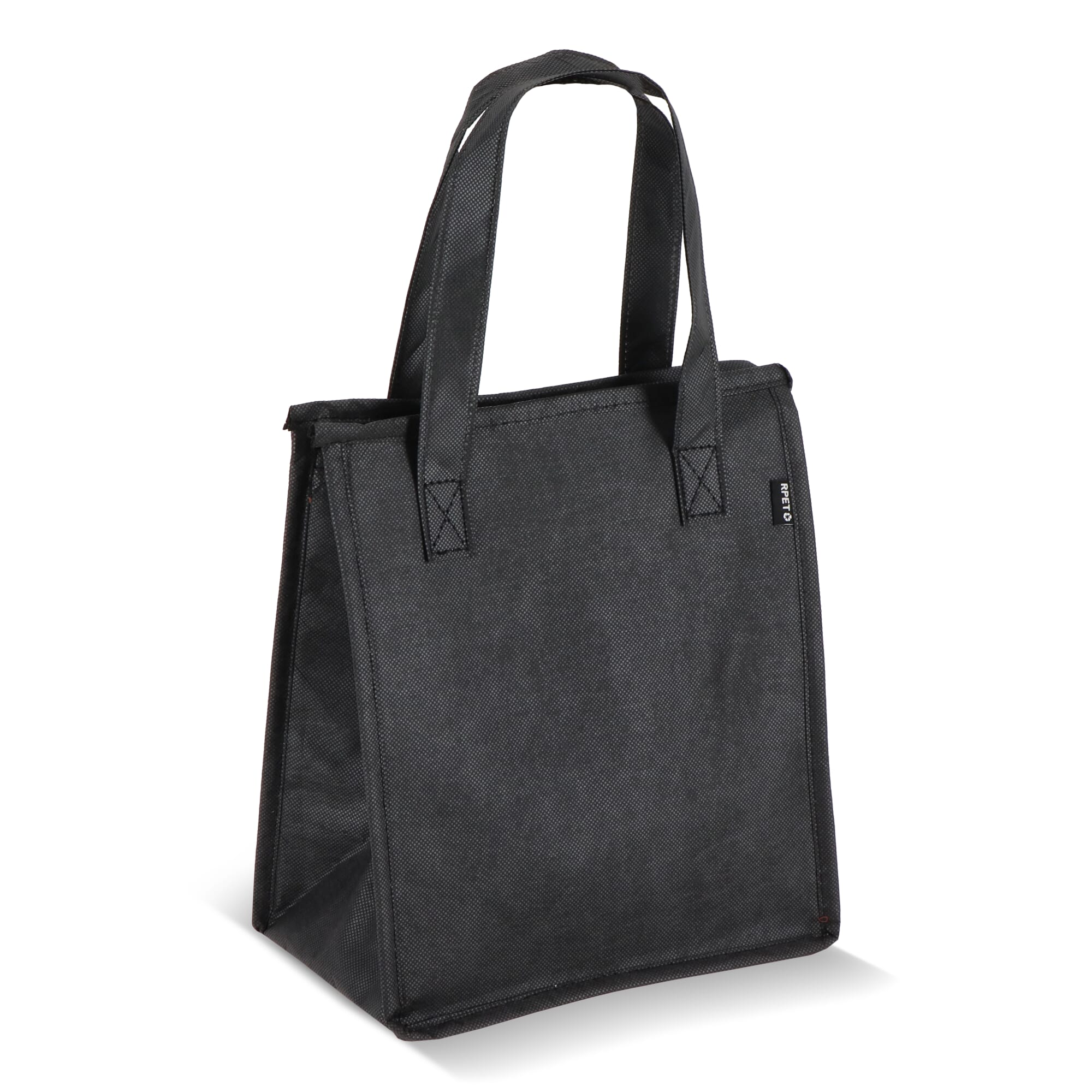 R - PET koeltas, non - woven, 23 x 15 x 27,5 cm, 75 g/m² - JEFFS. Merchandise