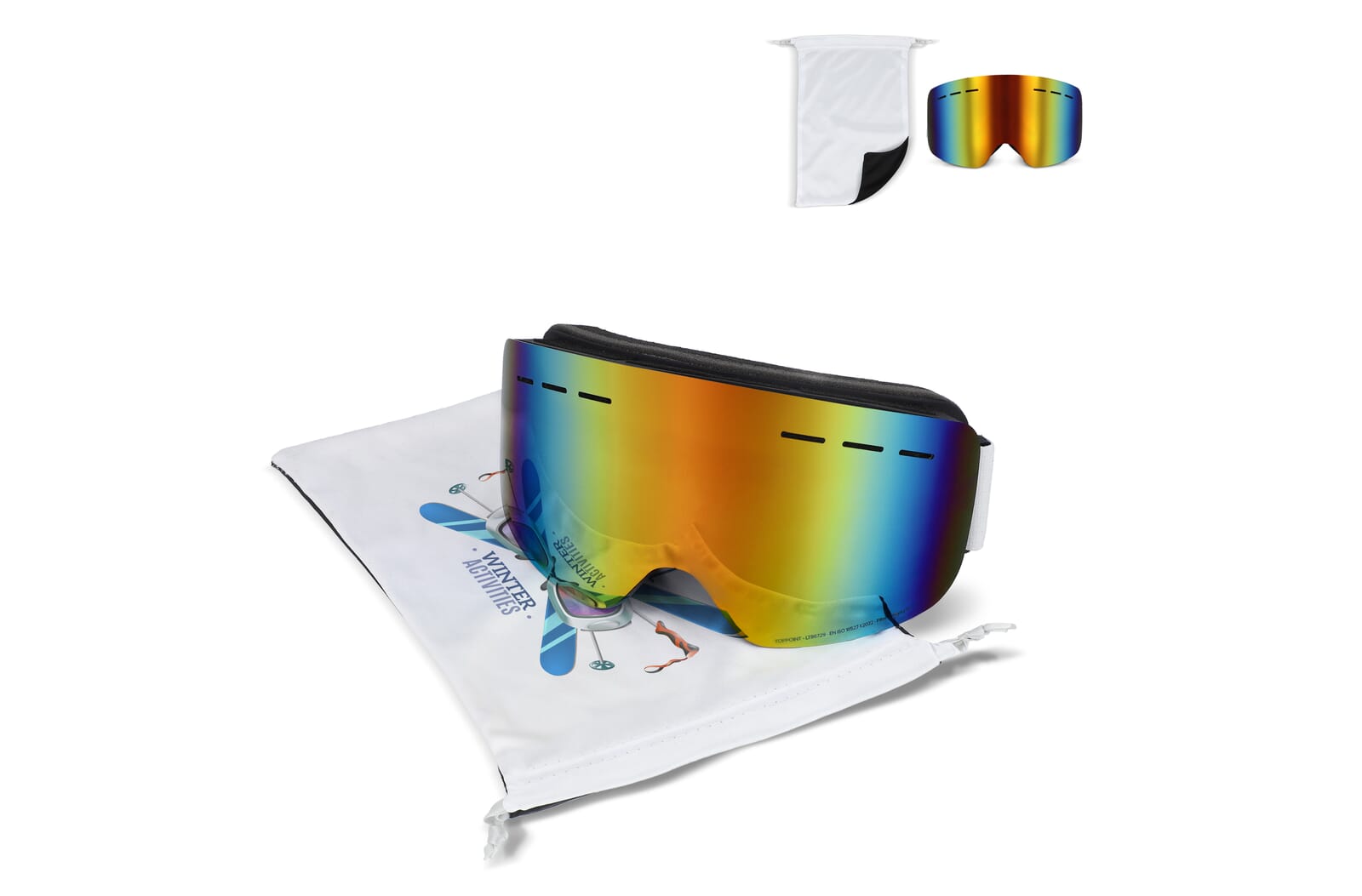 Recreatieve Skibril – Categorie 3, EN 174 Gecertificeerd - JEFFS. Merchandise
