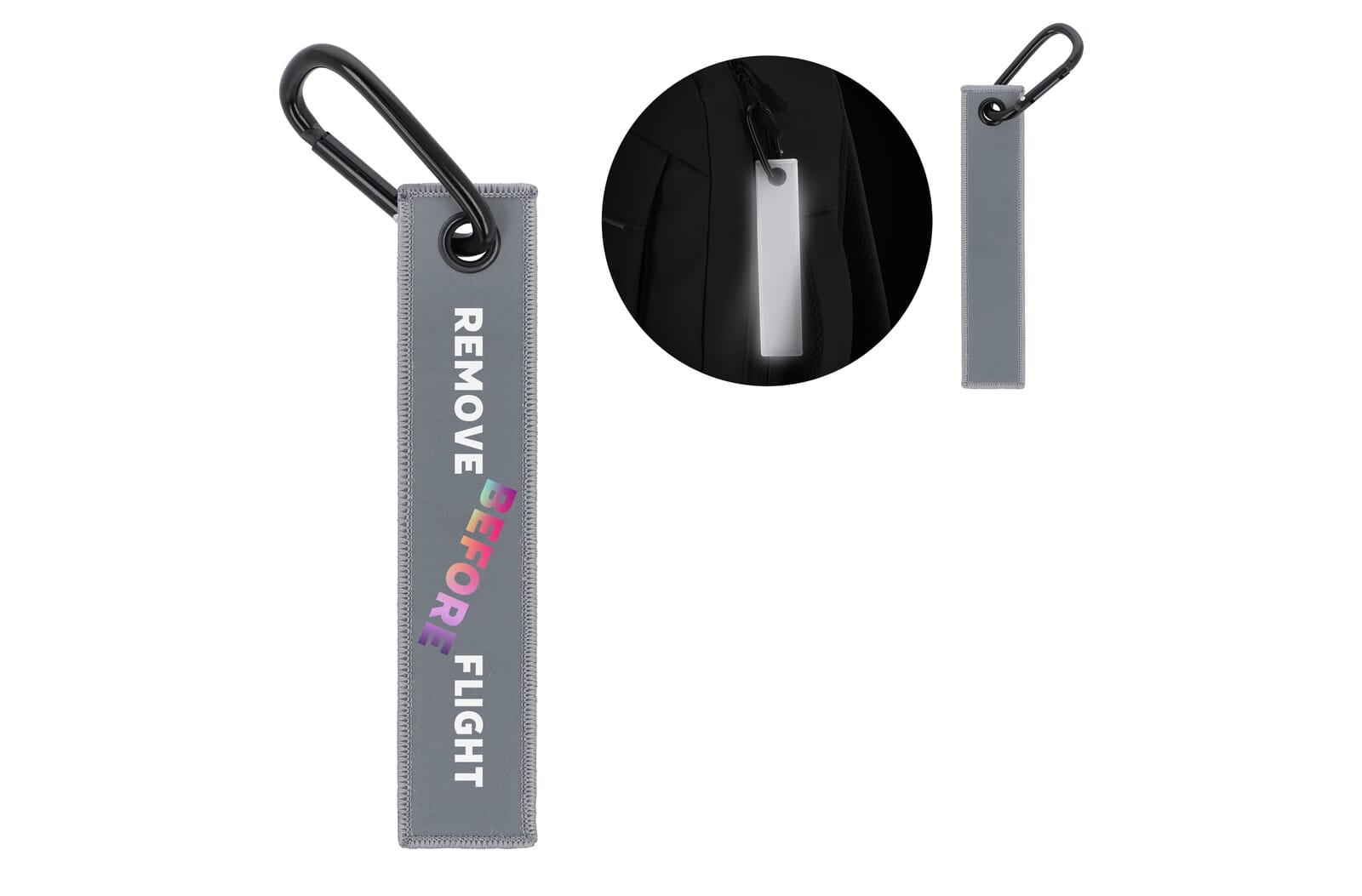 Reflective Flight Tag 30 x 145 cm - JEFFS. Merchandise