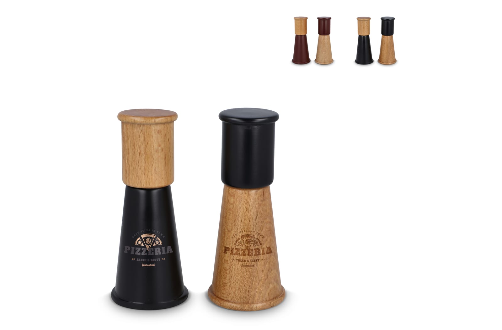 Sagaform Gurken Zout - en Pepermolen Set klein, 15cm - JEFFS. Merchandise