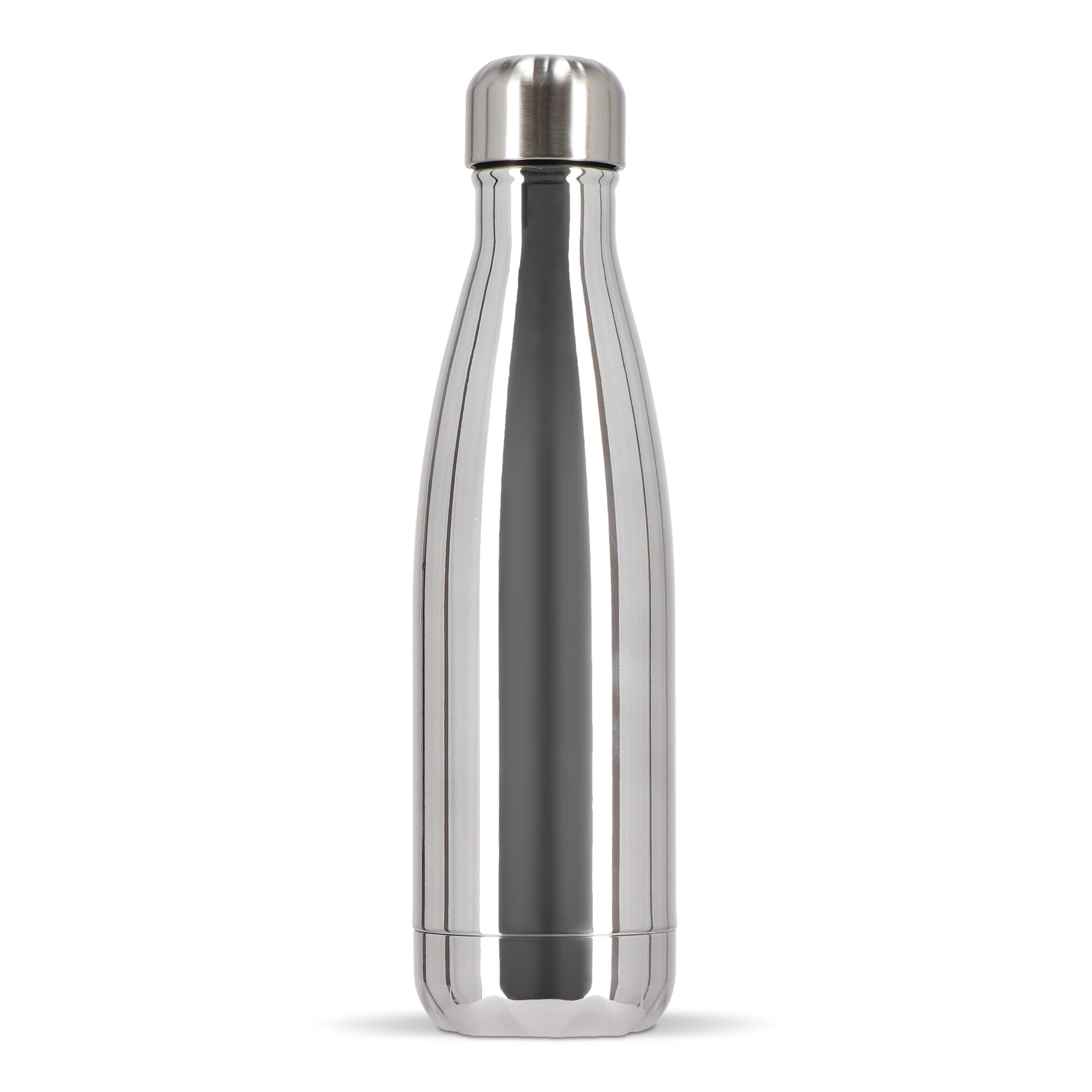 Sagaform Nils stalen fles Chroom 500 ml - JEFFS. Merchandise