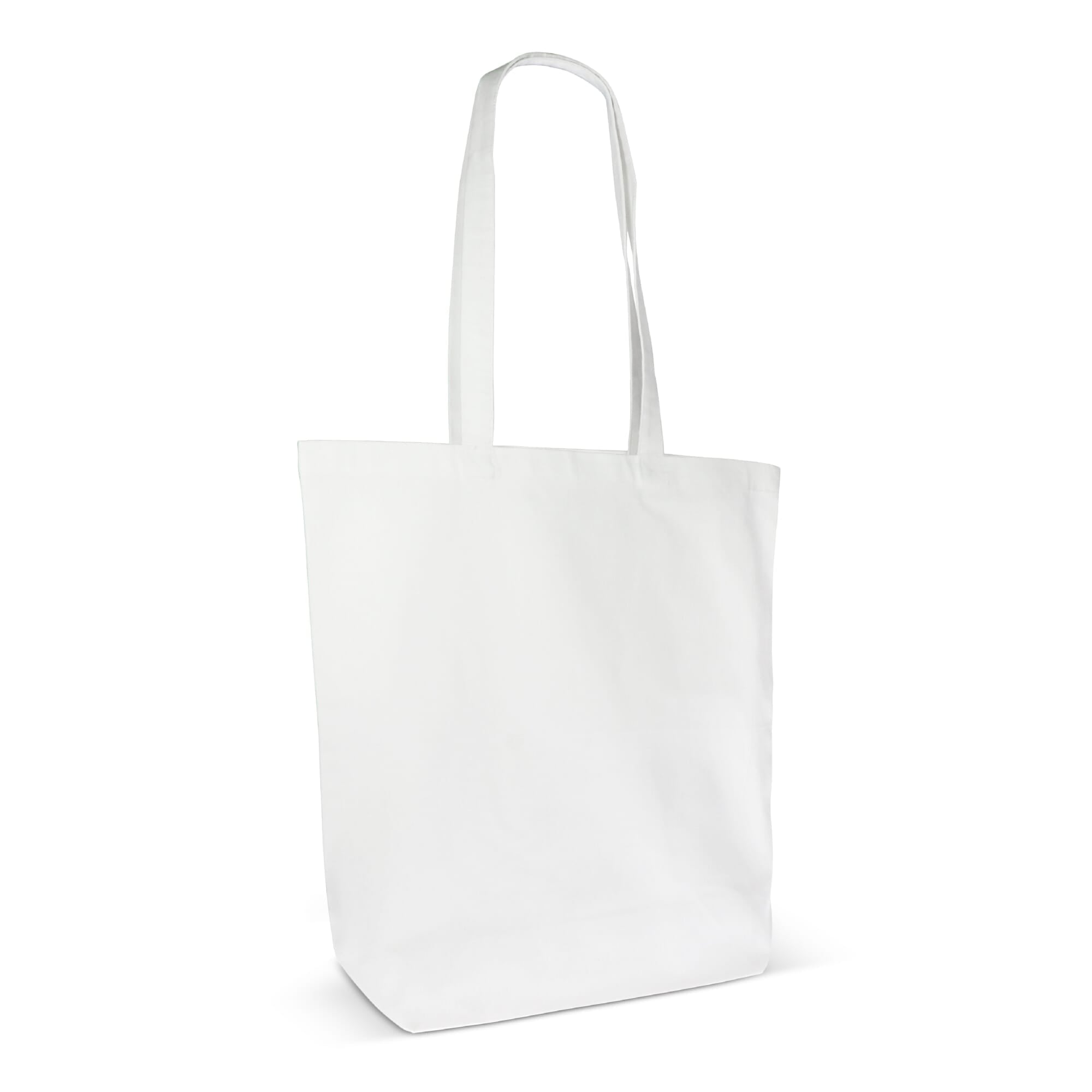 Schoudertas biologisch katoen kleur lang 270g/m² 42x12x43 cm - JEFFS. Merchandise