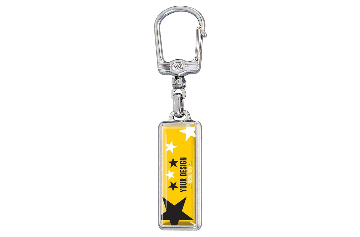 Sleutelhanger metaal 2 zijdig - JEFFS. Merchandise
