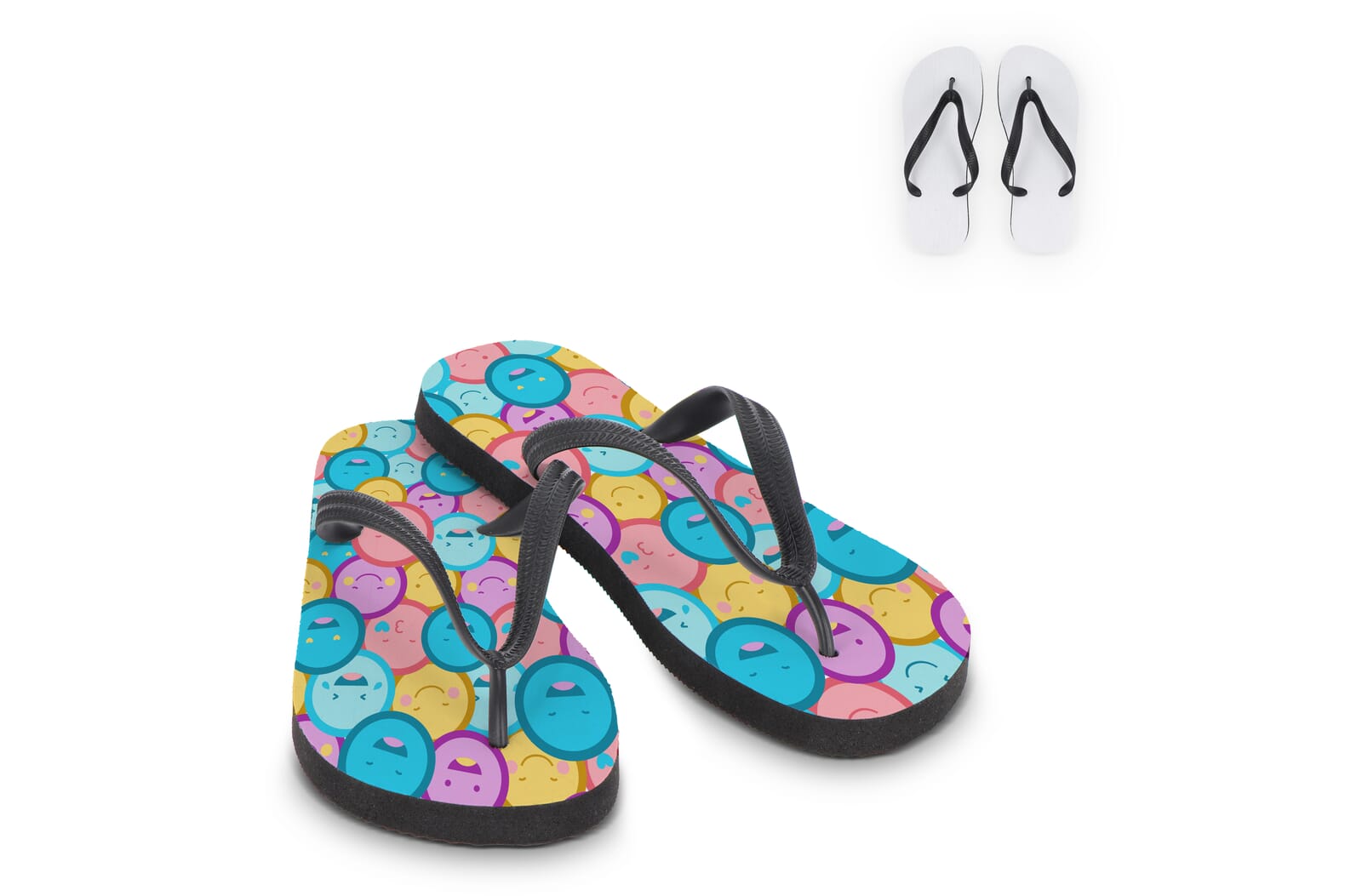 Slippers maat L 39/42 sublimatie - JEFFS. Merchandise