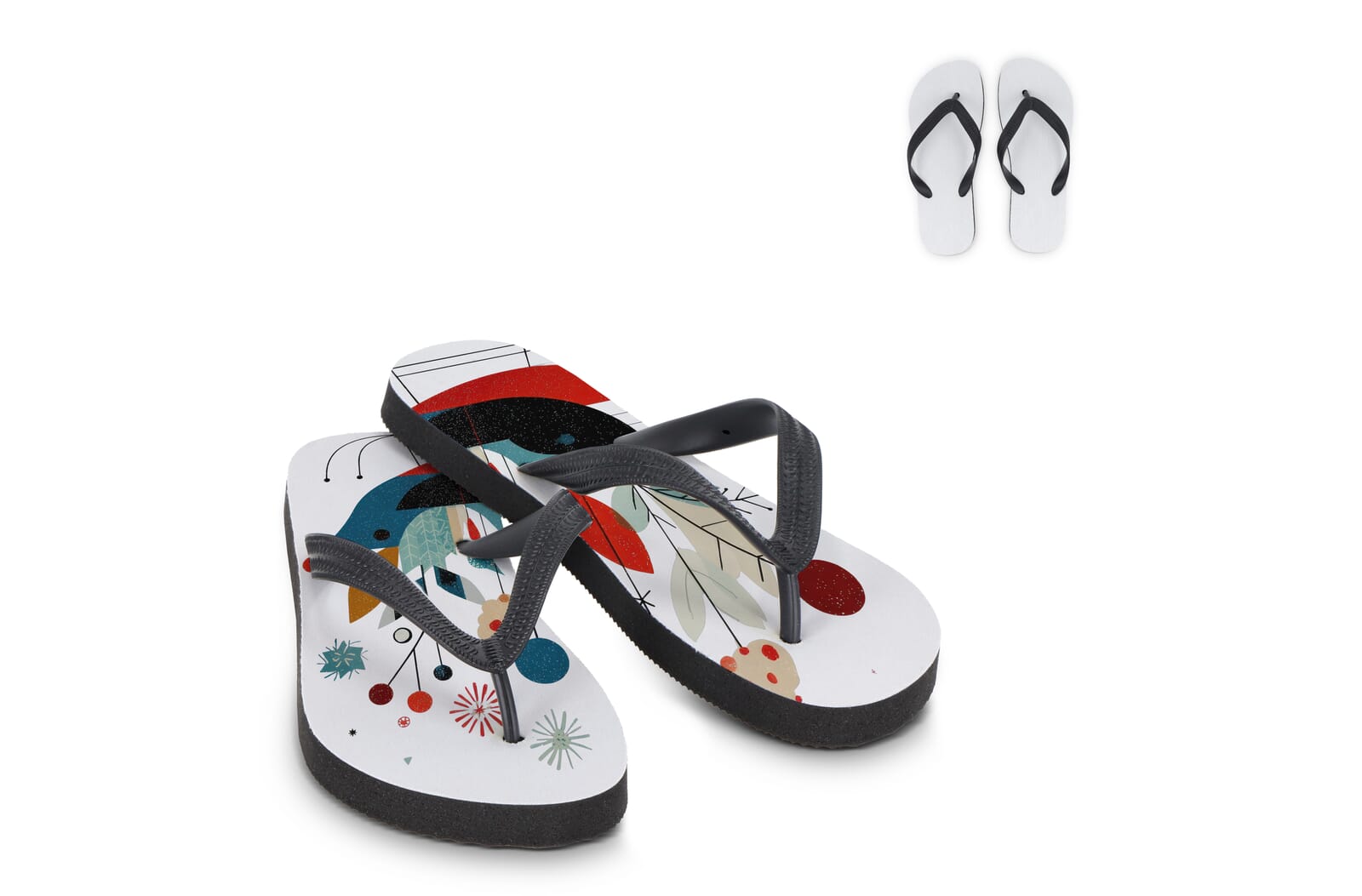 Slippers maat S 35/38 sublimatie - JEFFS. Merchandise