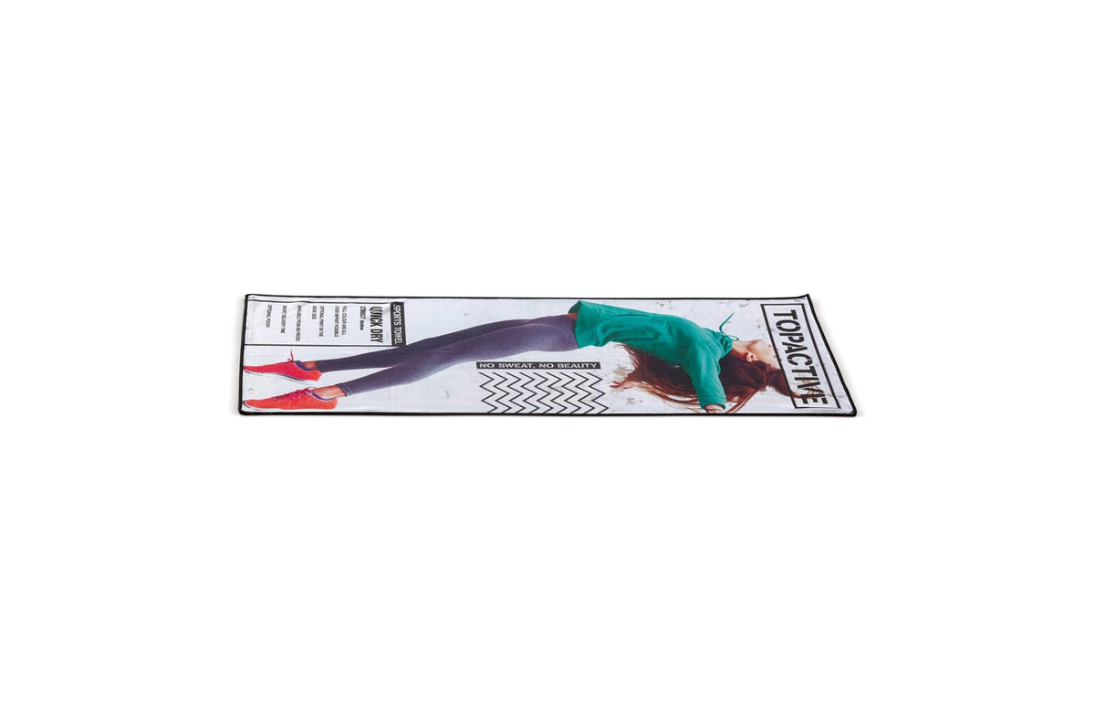 Sneldrogende sporthanddoek met custom-made print - JEFFS. Merchandise
