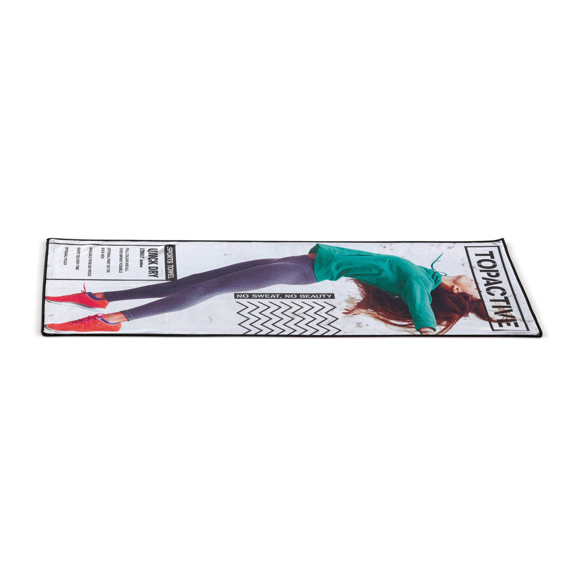 Sneldrogende sporthanddoek met custom-made print - JEFFS. Merchandise
