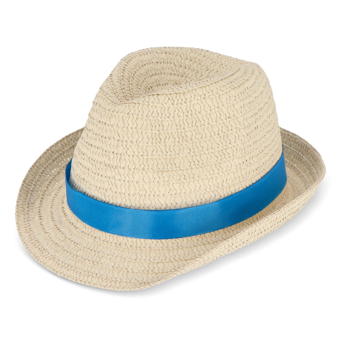 Strohoed met gekleurde band - JEFFS. Merchandise