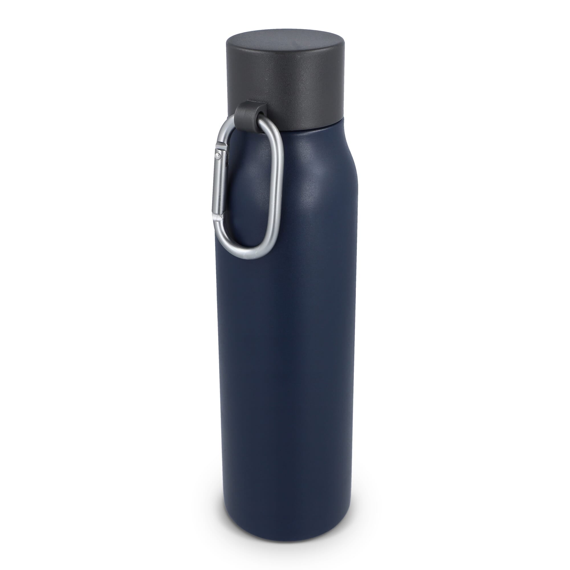 Thermofles matte finish met Caribiner 600ml - JEFFS. Merchandise