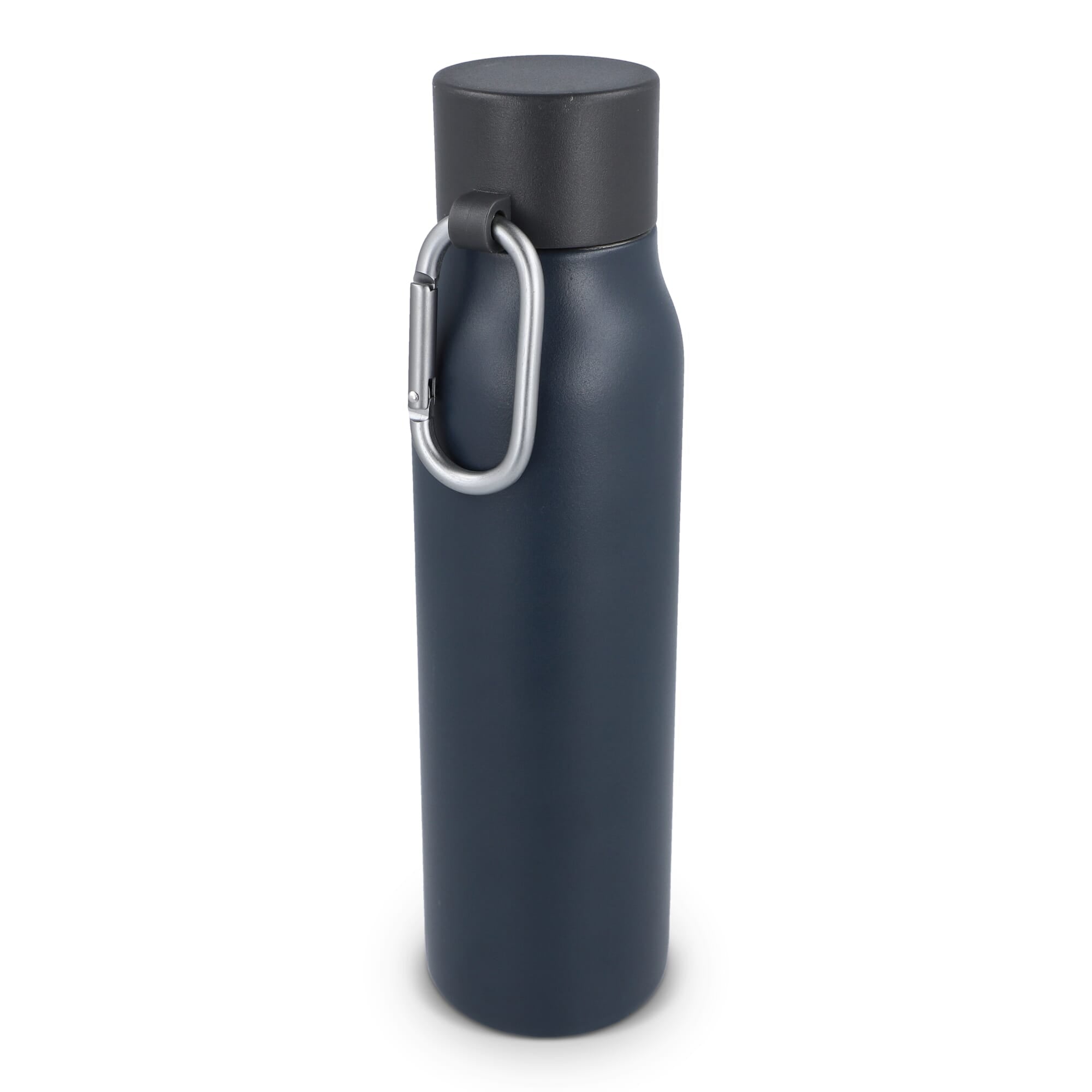 Thermofles matte finish met Caribiner 600ml - JEFFS. Merchandise