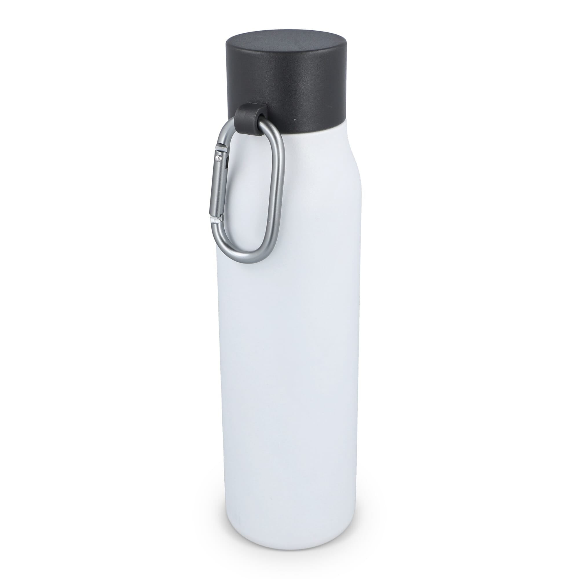 Thermofles matte finish met Caribiner 600ml - JEFFS. Merchandise