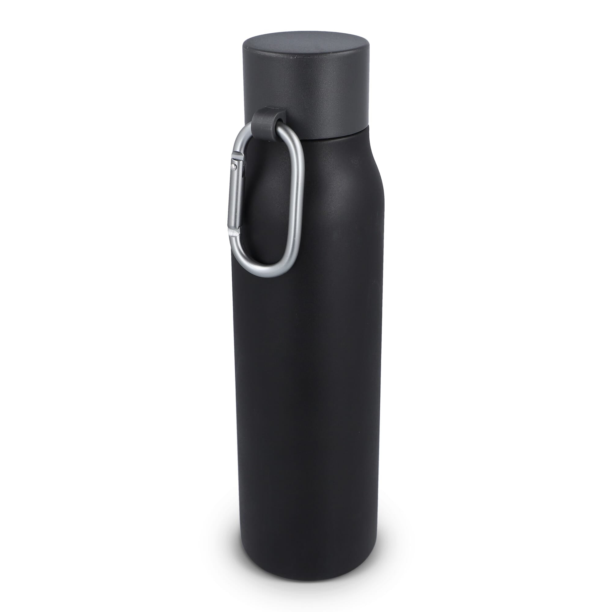 Thermofles matte finish met Caribiner 600ml - JEFFS. Merchandise
