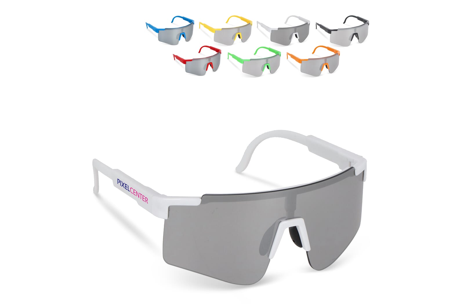 Tom R-PC sportzonnebril met spiegelende glazen UV400 - JEFFS. Merchandise