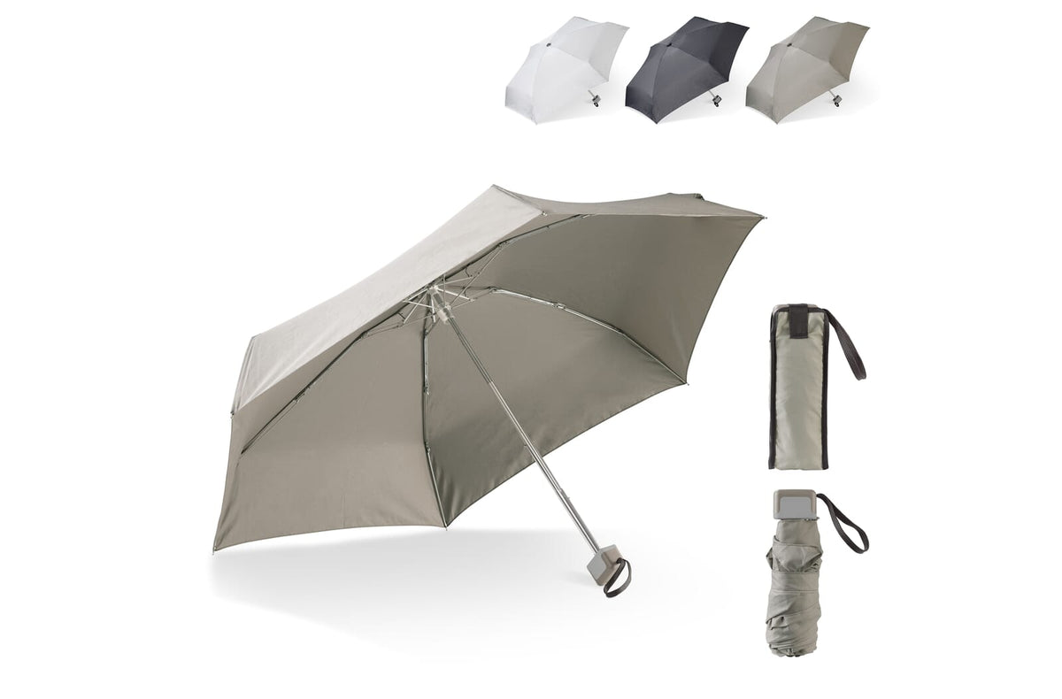 Uiterst lichte opvouwbare 21” paraplu met hoes - JEFFS. Merchandise