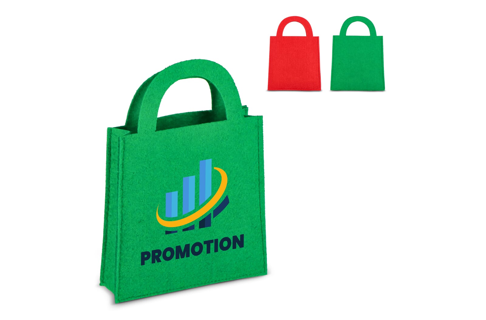 Vilten geschenktasje 15 x 21 cm - JEFFS. Merchandise