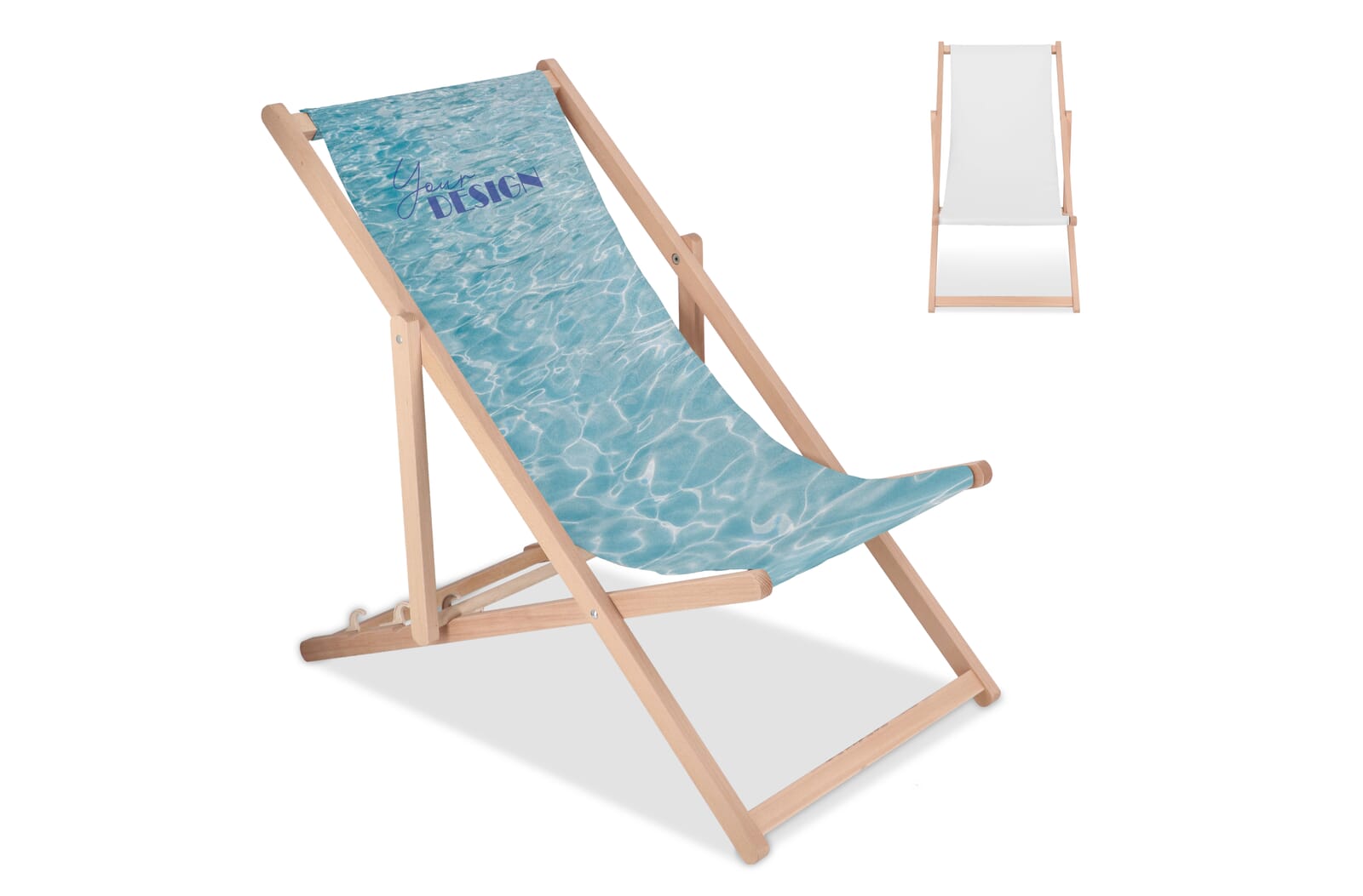 Vouwbare strandstoel sublimatie - JEFFS. Merchandise