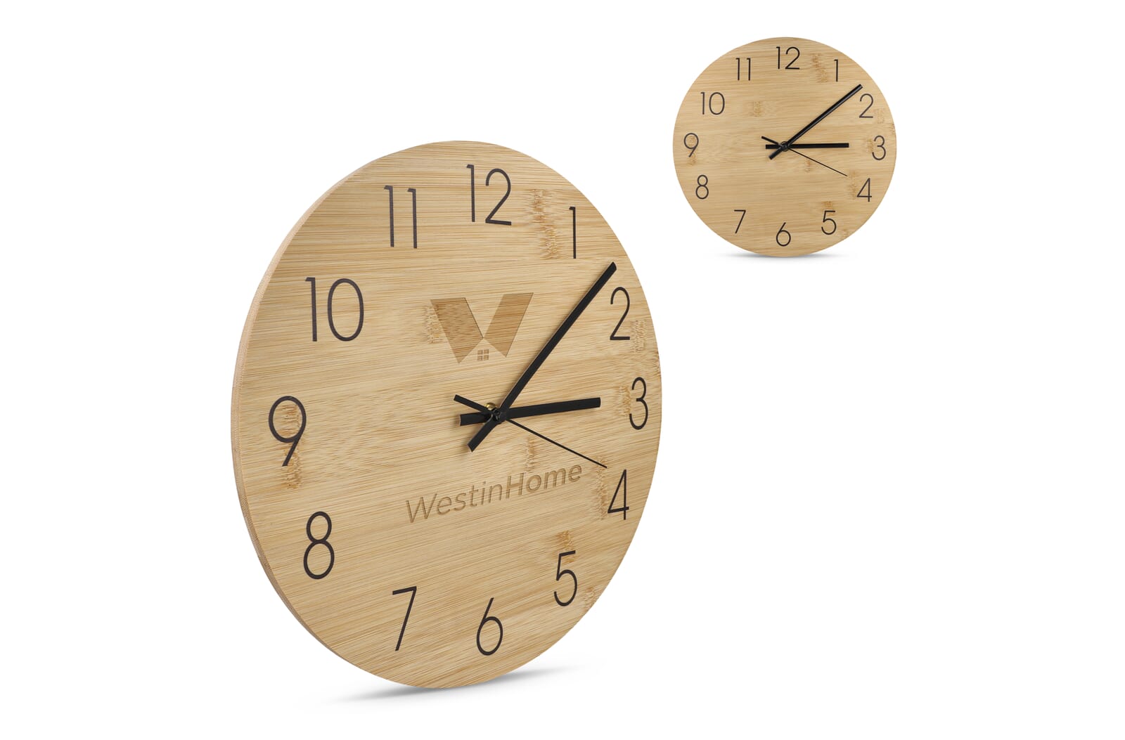 Wandklok bamboe - JEFFS. Merchandise
