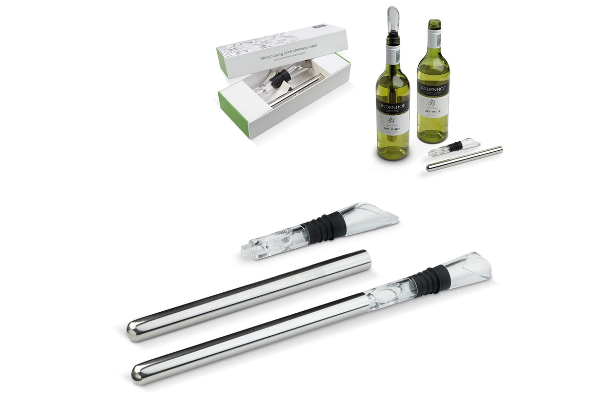Wijnkoeler stick RVS - JEFFS. Merchandise