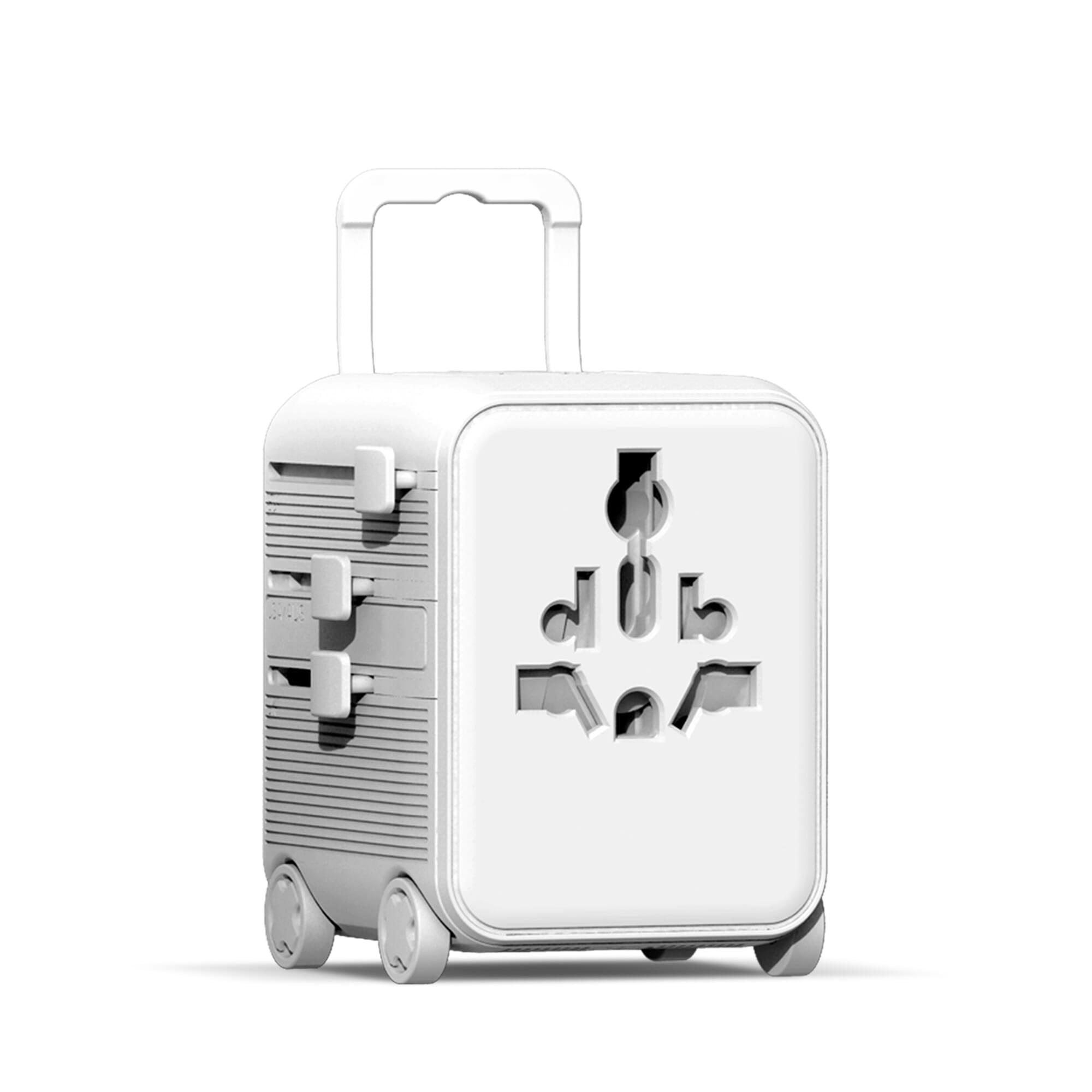 Xoopar Luggie GaN Wereldstekker Trolley - JEFFS. Merchandise