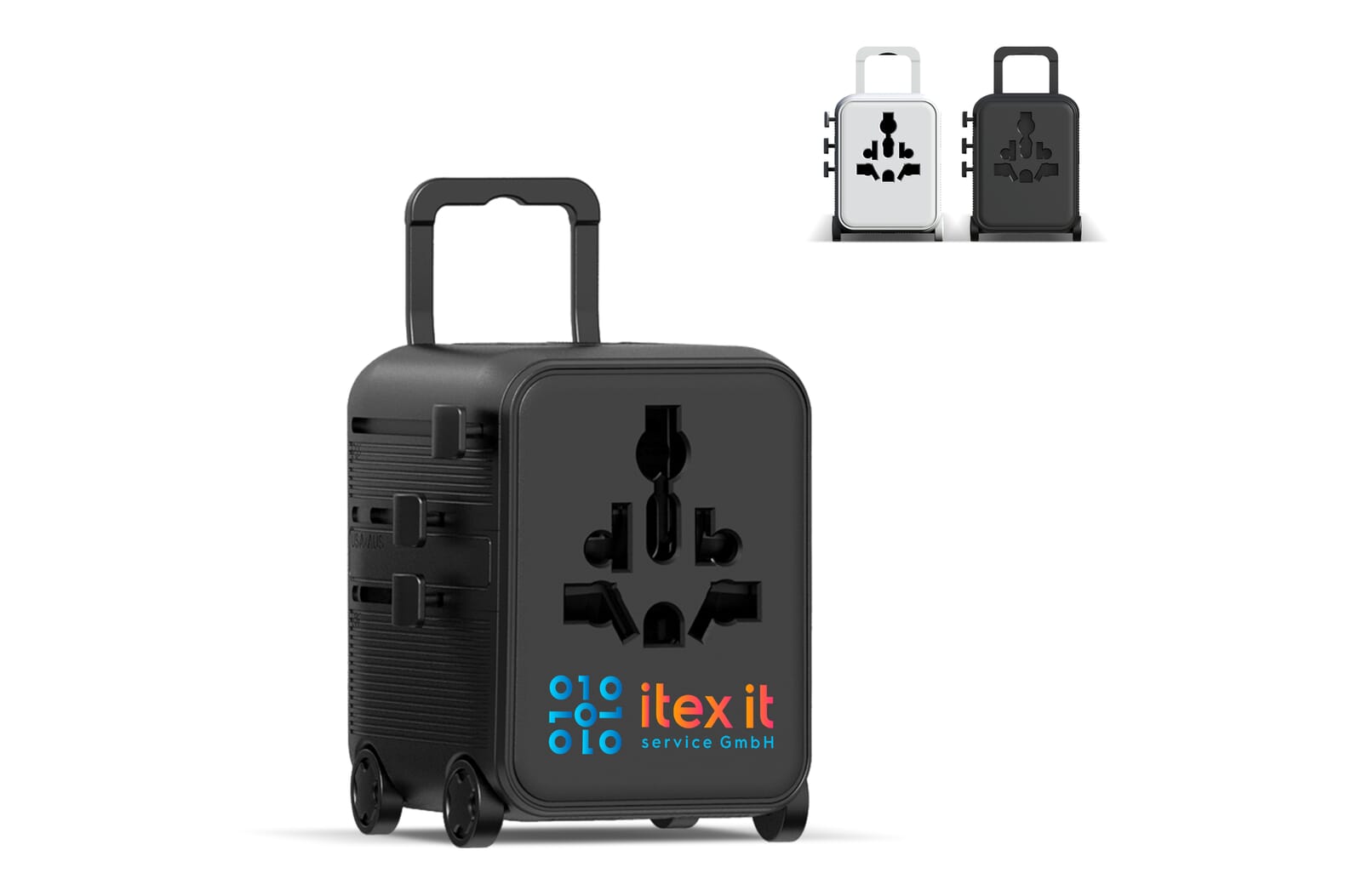 Xoopar Luggie GaN Wereldstekker Trolley - JEFFS. Merchandise