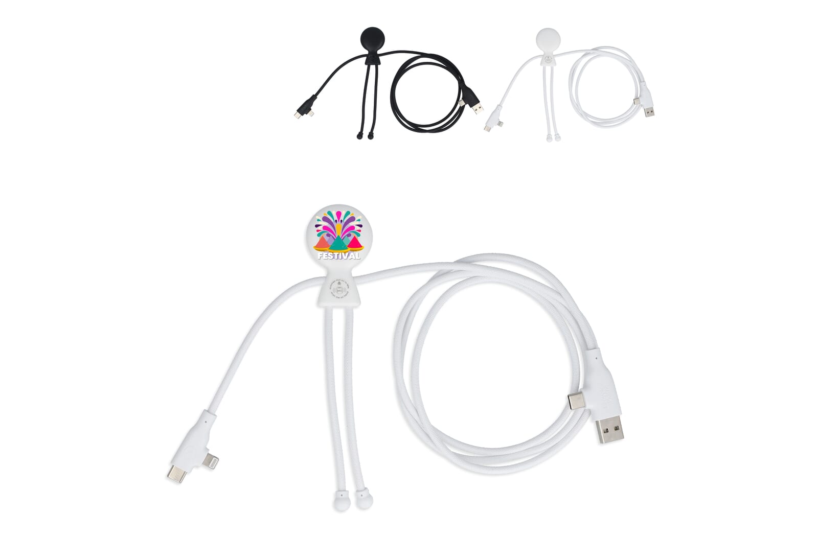 Xoopar Mr. Bio Long 60 W PD Multi Oplaadkabel 1.2 Meter - JEFFS. Merchandise