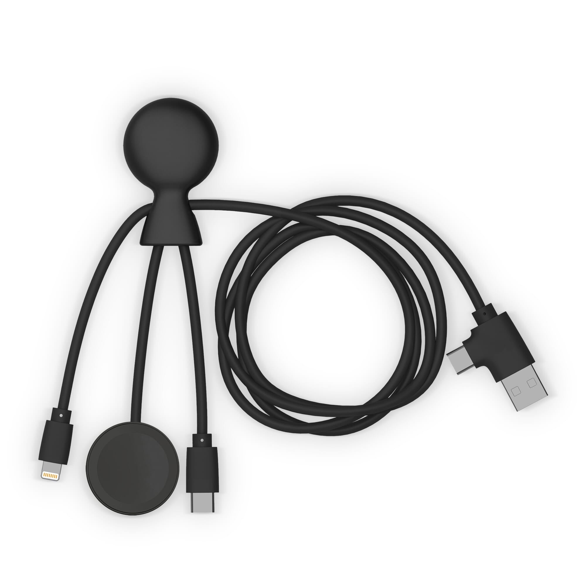 Xoopar Mr. Bio Long Multi Kabel voor Apple/Samsung Watch 1 Meter - JEFFS. Merchandise